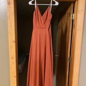 David’s Bridal Bridesmaid Dress